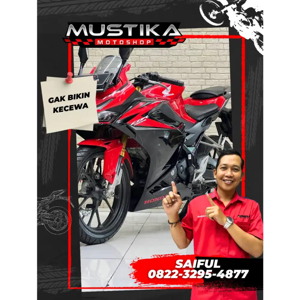 Obral Dp500rb Murah!!Honda CBR 150R 2023 Plat Jatim Mulus-Mustika