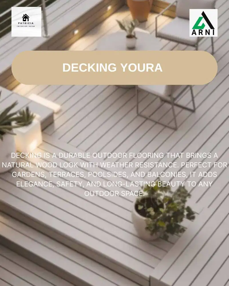 Decking WPC Outdoor Youra | Jeju Series | Busan Series 140 x 25 x 2.90