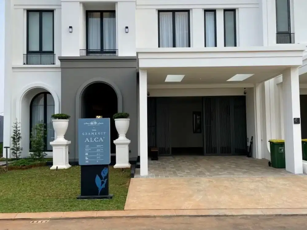 P101. Dijual Rumah Mewah 2 Lantai The Gramercy Alam Sutera Tipe Alca – 398m² Bonus Voucher Rp 500 Juta