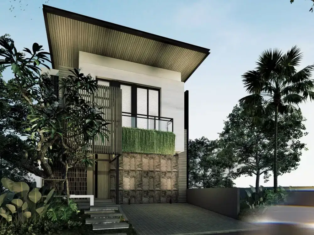 Rumah di CitraLand Utama Tropical Balinese Modern House
