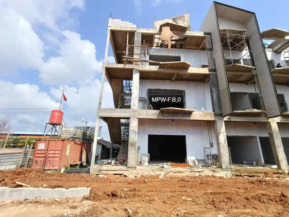 Jual Ruko Hook Baru 3 Lantai Batam di Marcs Boulevard Trinity