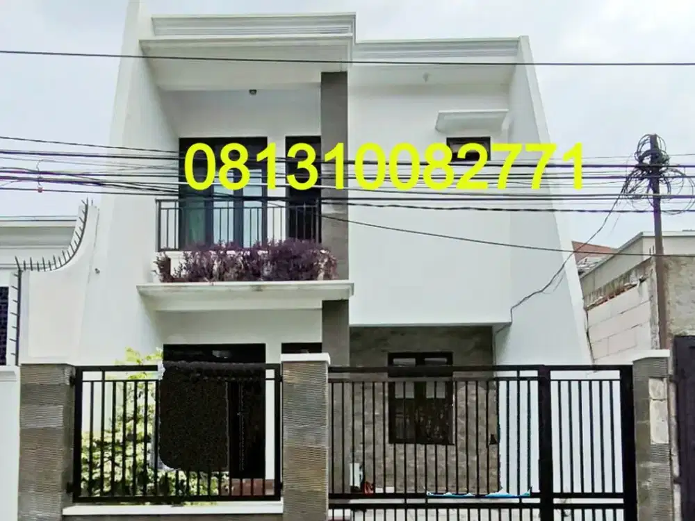 Rumah Modern Bagus Siap Huni Di Rawamangun Jakarta timur