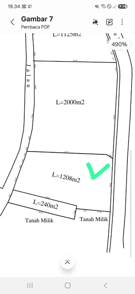 DI KONTRAKKAN TANAH LUAS 12,8 ARE JL UTAMA UNGASAN