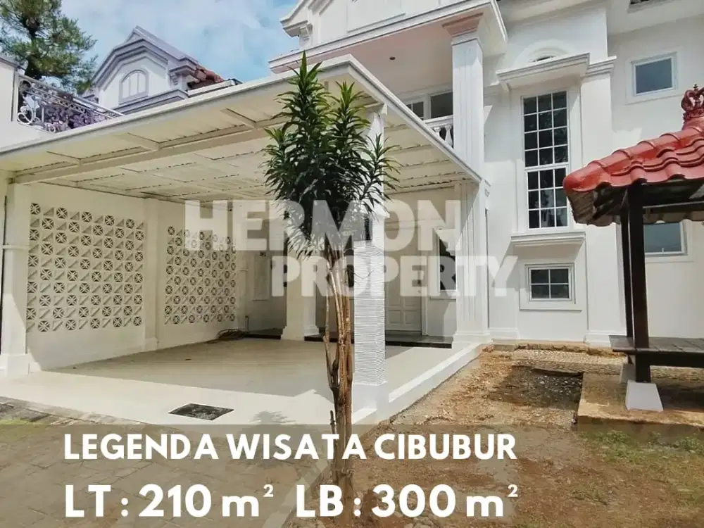 Rumah Megah Baru Renovasi Kulaitas Bagus di Legend Wisata Cibubur , Harga Super Miring