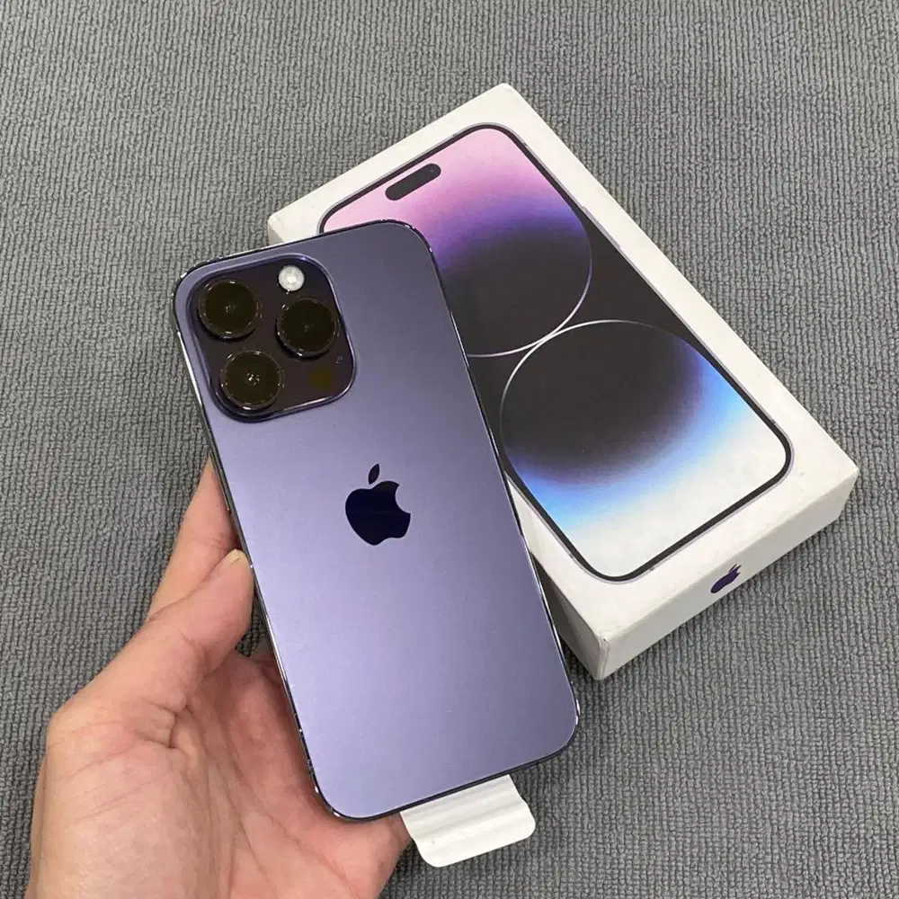 iPhone 14 Pro 256GB Deep Purple inter cukai mulus lengkap