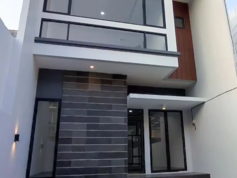 Minimalis Rumah di Klampis Semolo Adem Hadap Selatan