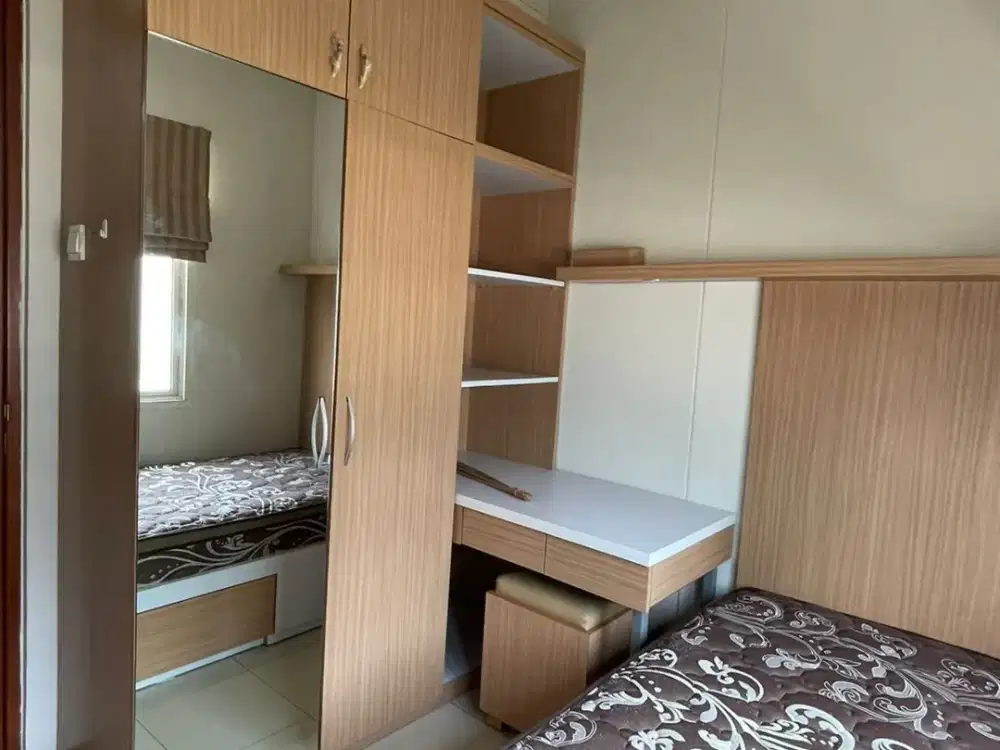 sewakan 2BR furnish harga MURAH view CP Apt.Royal Mediterania