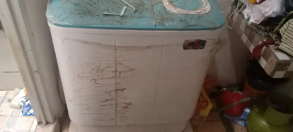 Mesin Cuci 2 Tabung,Merk Toshiba