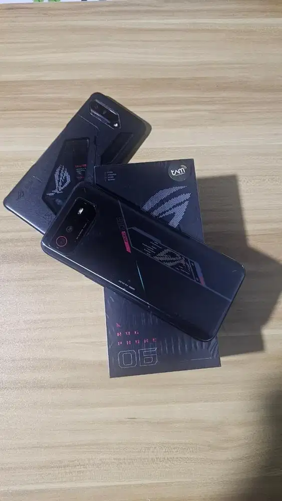 Asus Phone ROG 6 5G warna hitam (masih garansi)