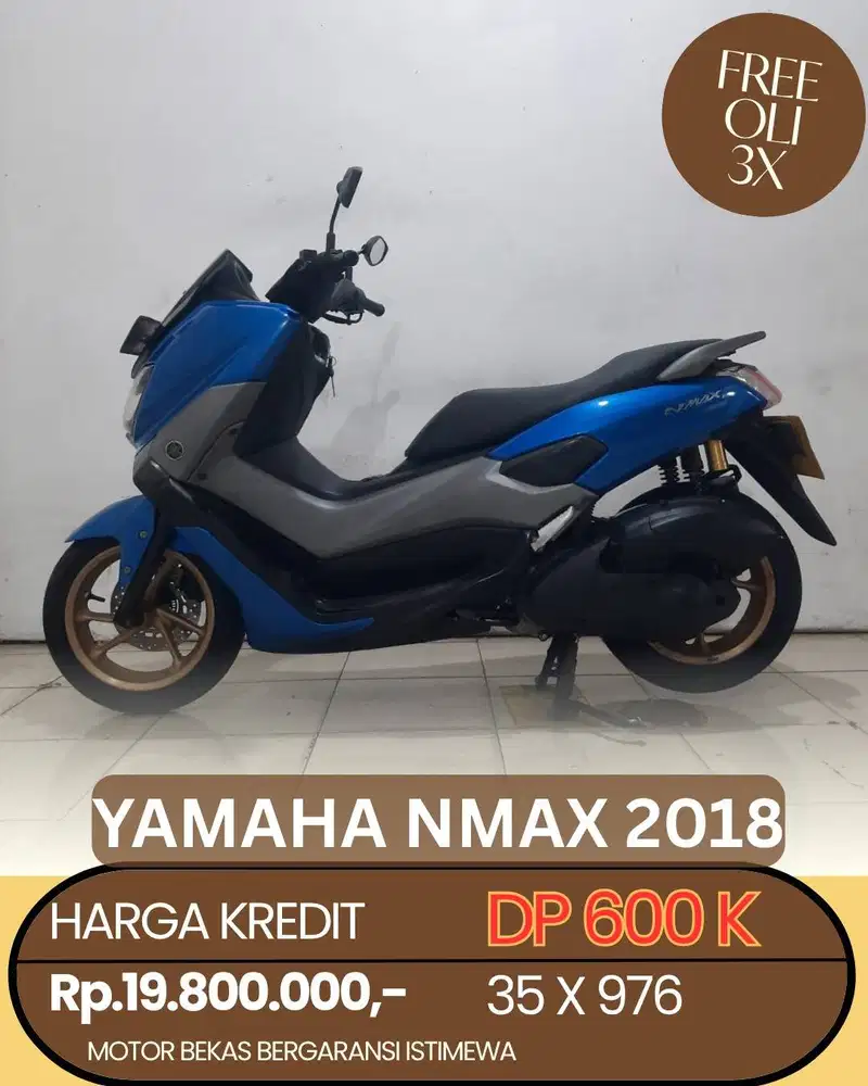 Yamaha Nmax tahun 2018 DP 600 aja Murah