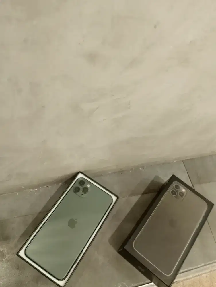 Iphone 11 pro max 256gb original selamanya gan