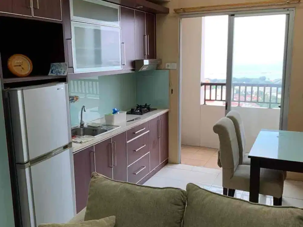 Apartemen Furnish Siap Pakai Dekat Pantai Lantai Tinggi Mediterania Marina Ancol Jakarta Utara