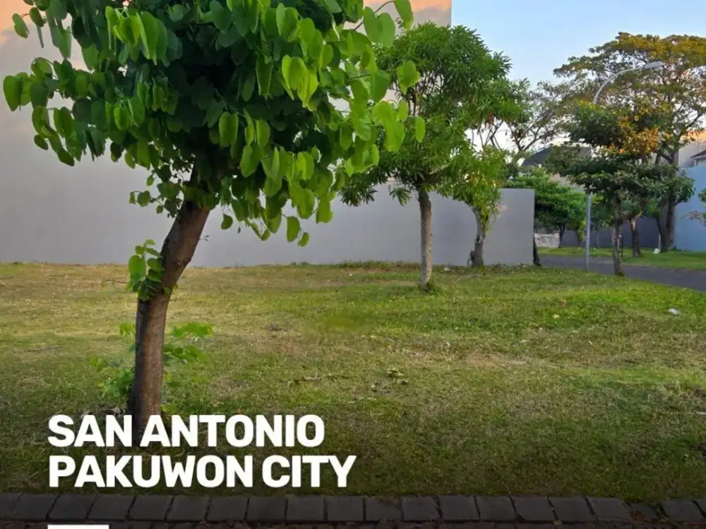 Kavling San Antonio, Pakuwon City STRATEGIS, JALAN UTAMA