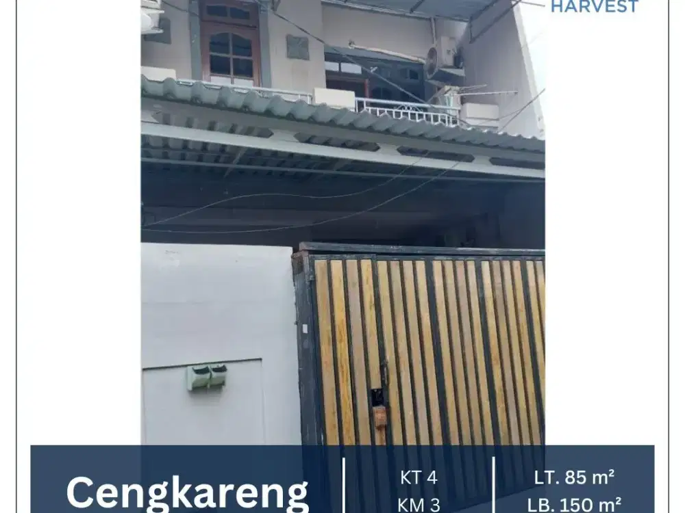 Dijual Cepat Harga BU Rumah Siap Huni di Cengkareng Jakarta Barat