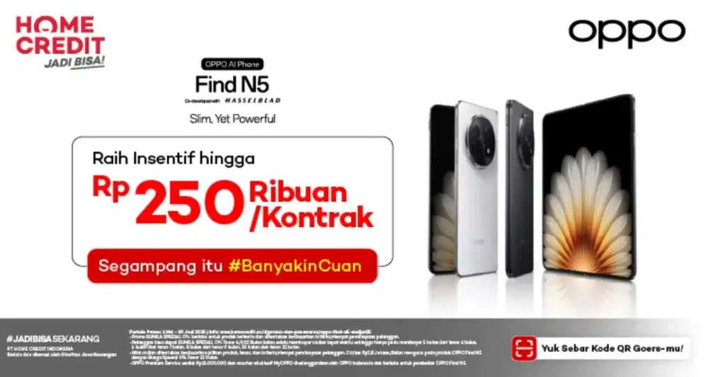 OPPO Find N5 Cicilan Tanpa Kartu Kredit