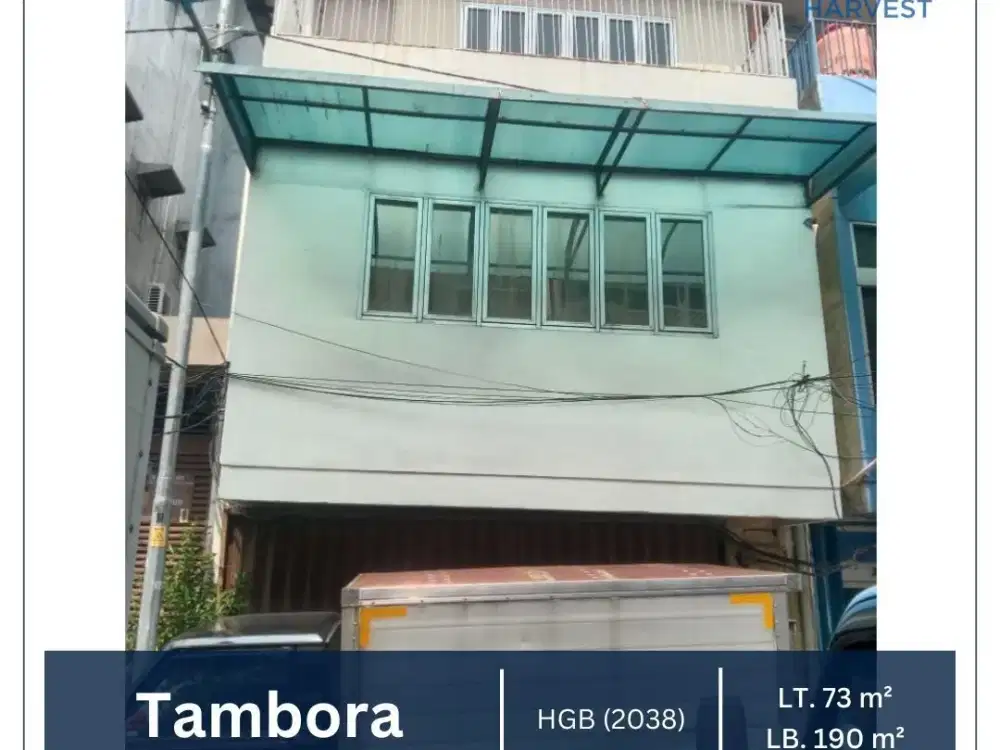 Dijual Murah Ruko Dalam Komplek di Tambora