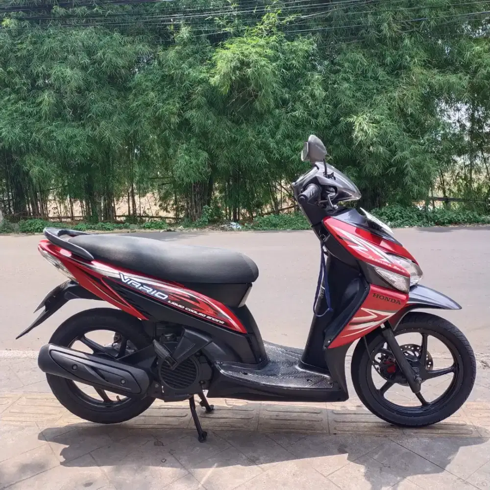 Vario Cw 2012 Merah silver mesin Cakep