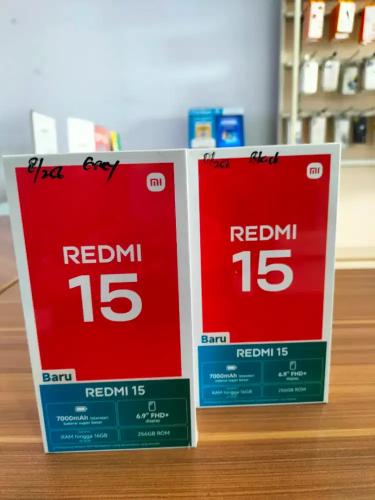 redmi 15 8/256 (BARU)
