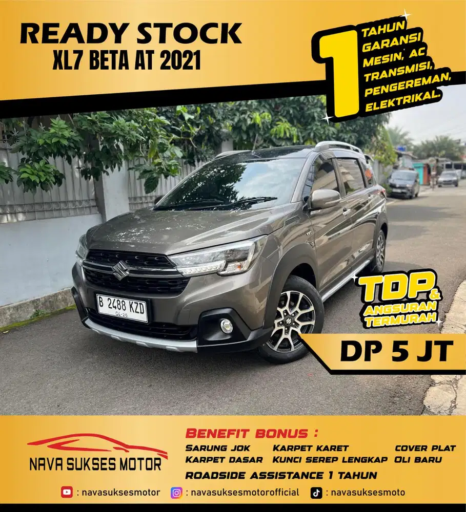 TDP 5 JUTA - XL7 BETA 2021