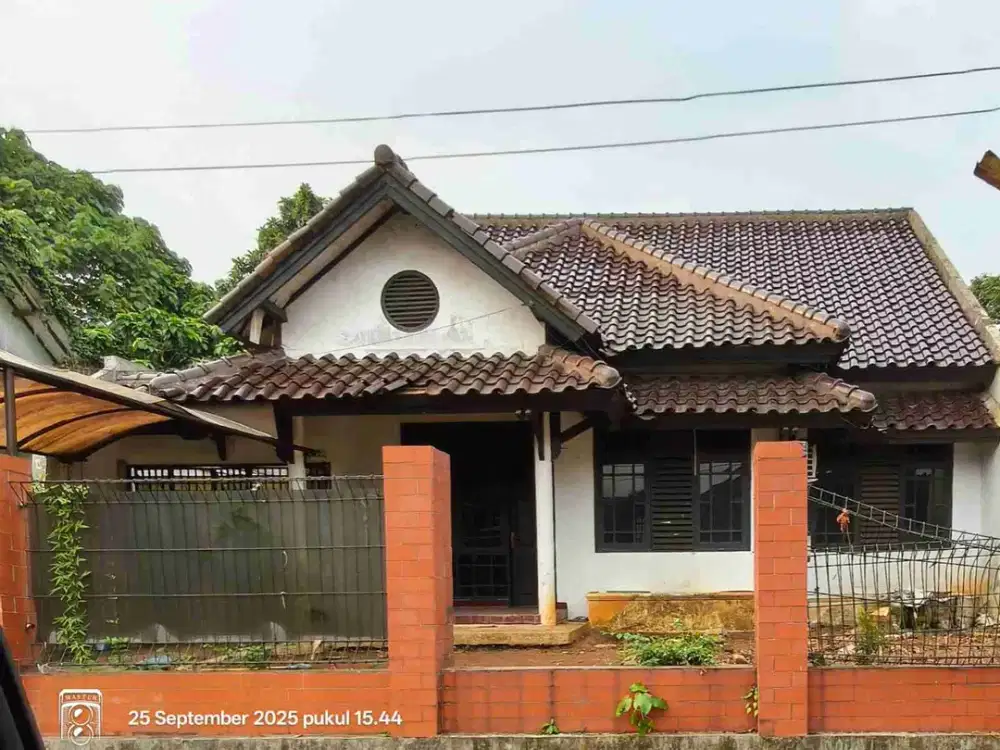 Rumah Dijual 1 Lantai Di Serpong Villa Melati Mas