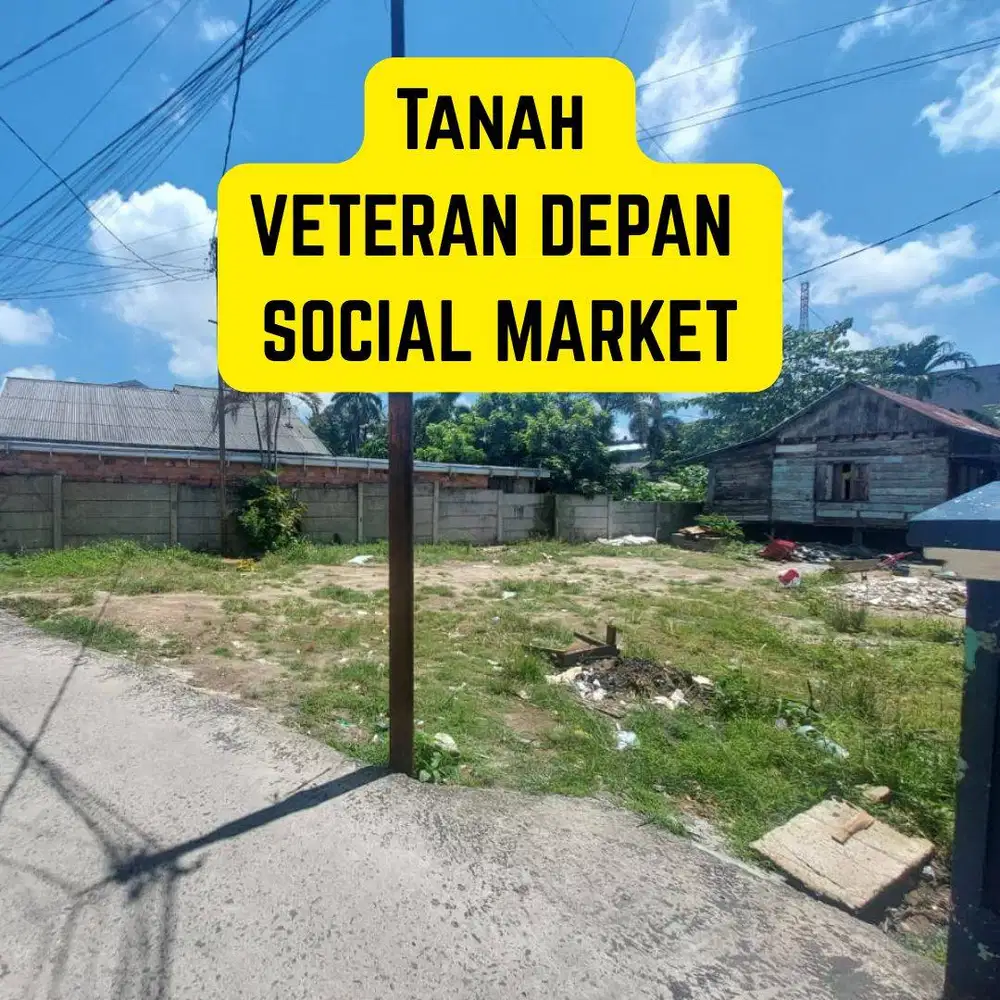 TANAH TENGAH KOTA PALEMBANG DIJALAN VETERAN