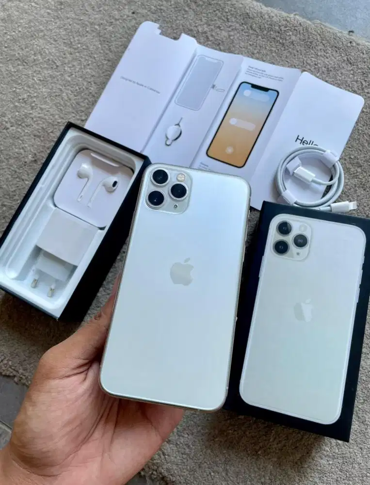 iPhone 11 Pro 512gb BEACUKAI DUAL SIM Fisik ON Fullset (Langka)