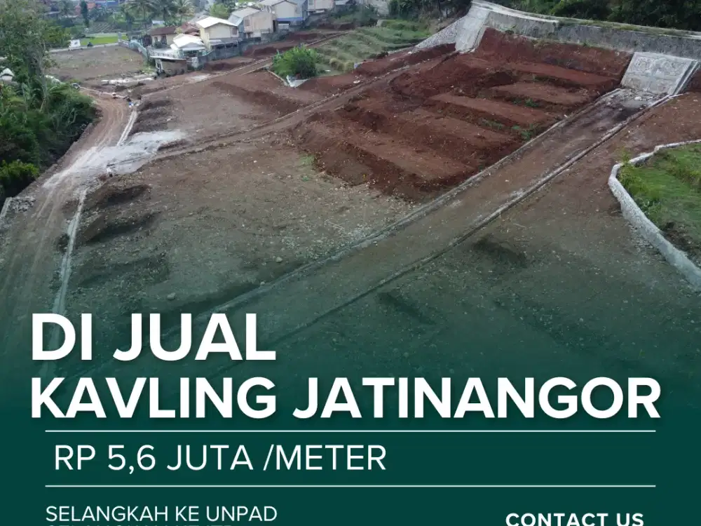 KAVLING SIAP BANGUN DI JATINANGOR SELANGKAH KE UNPAD