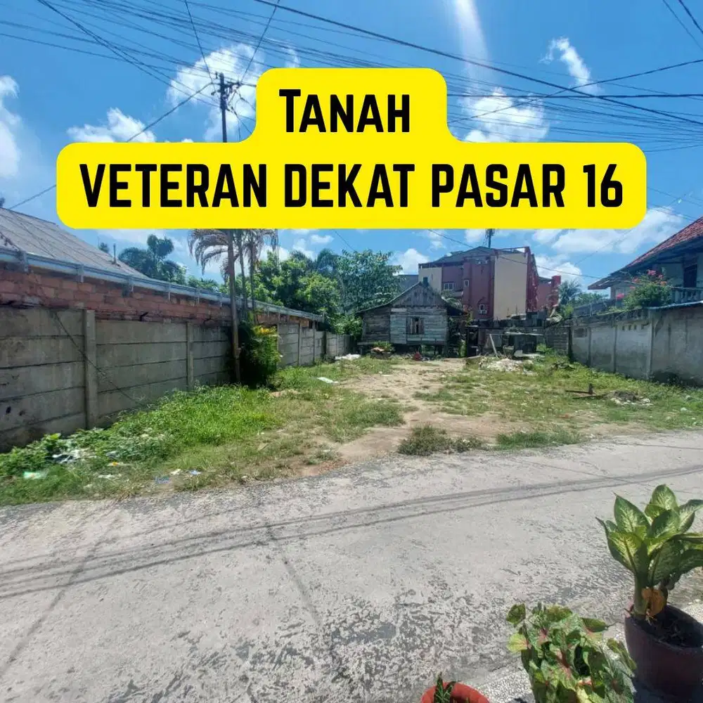Jarang Ada Tanah Dekat Social Market Palembang
