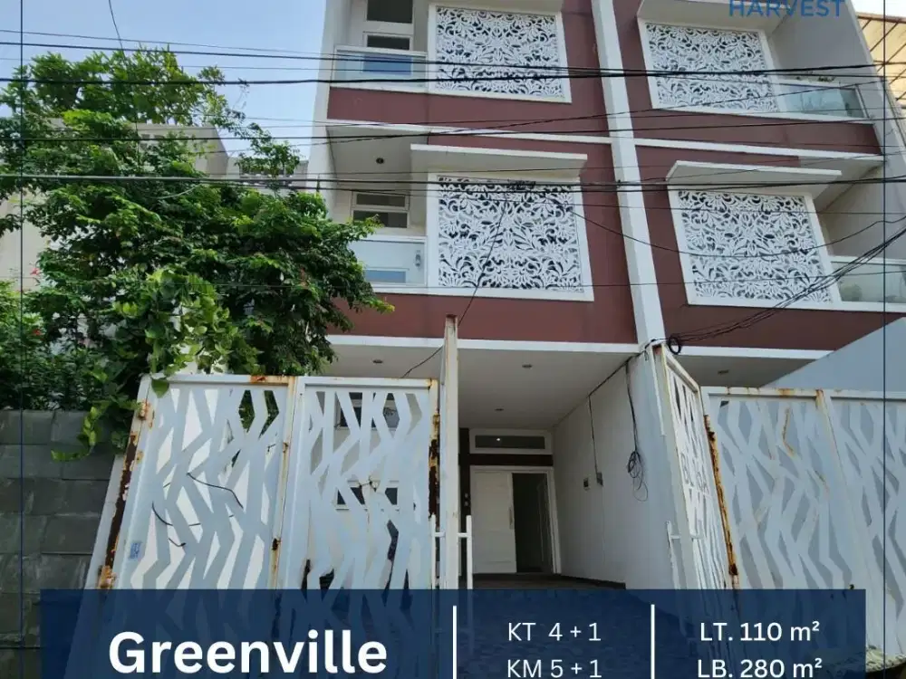 Dijual Murah Rumah Tinggal Dalam Komplek di GreenVille