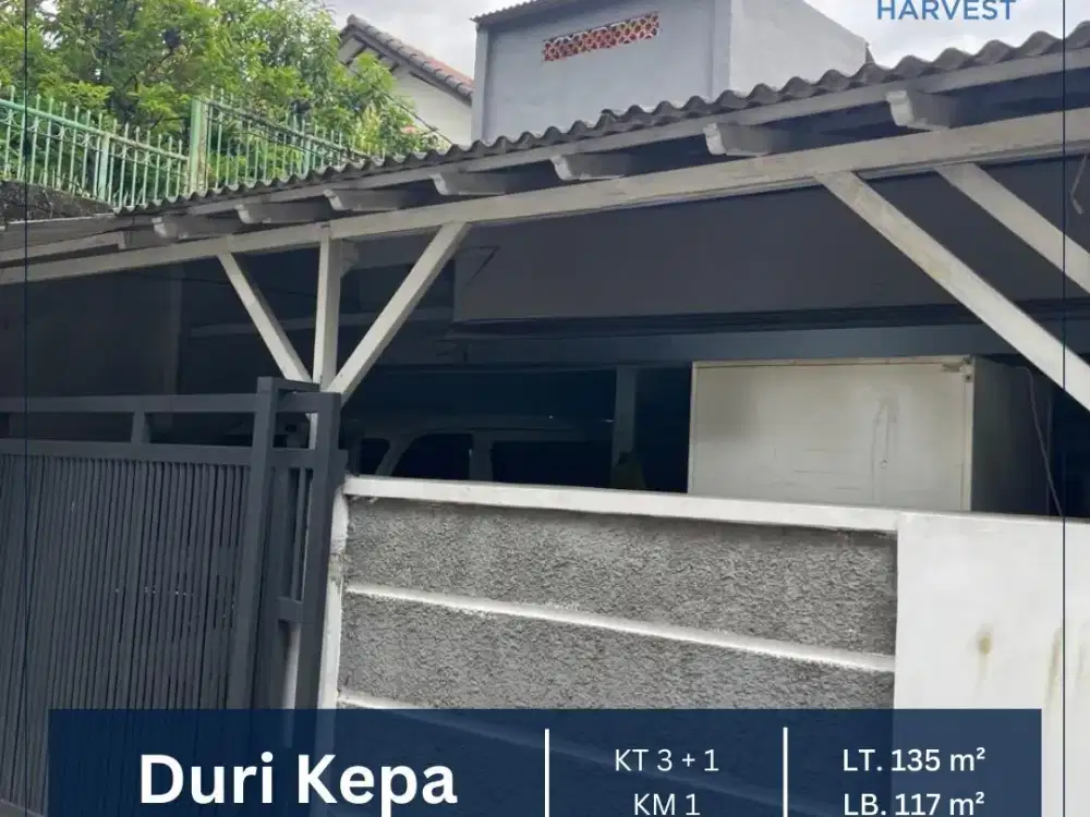 Rumah Siap Huni Dijual Sangat Murah di Duri Kepa