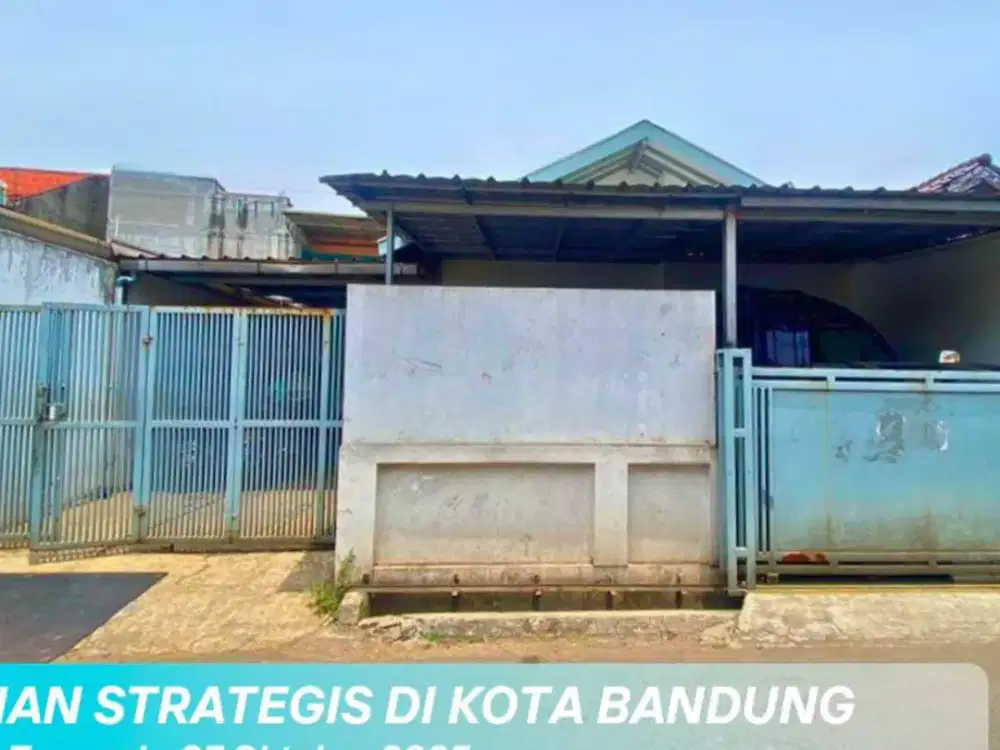 DILELANG MURAH Rumah siap huni bagus 1 lantai di Jalan Babakan Jati, Bandung