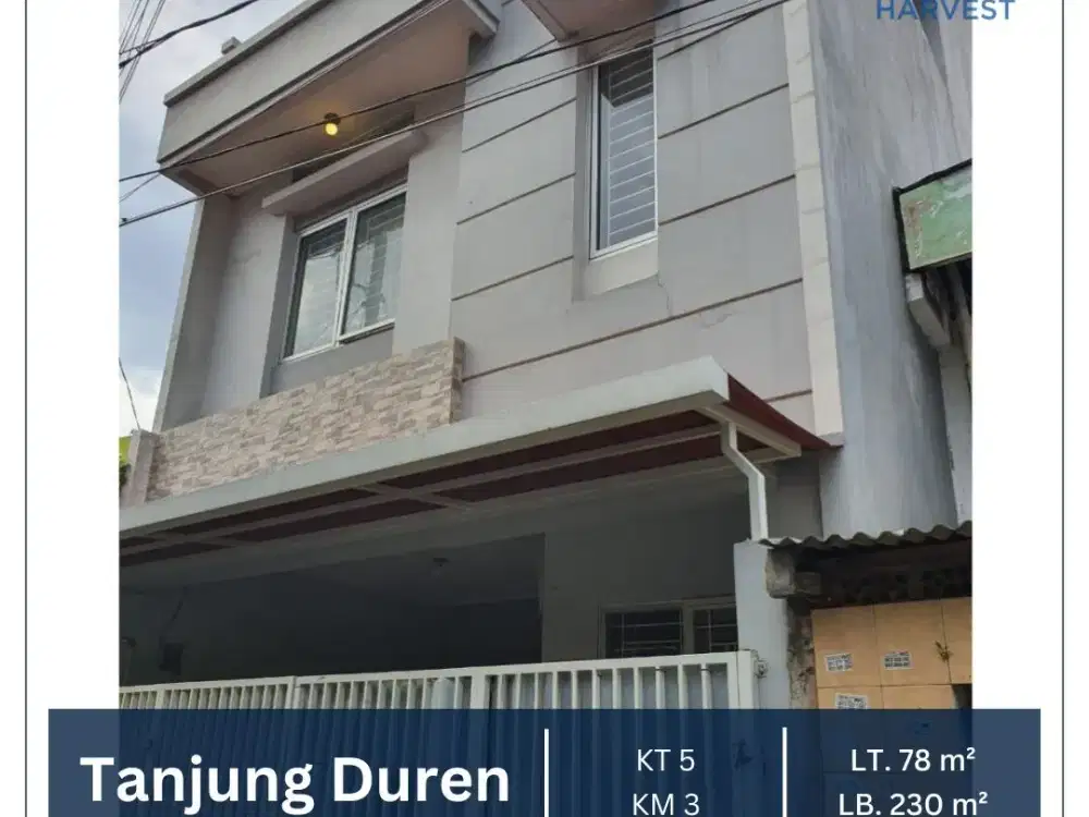 Dijual Sangat Murah Rumah Siap Huni di Tanjung Duren
