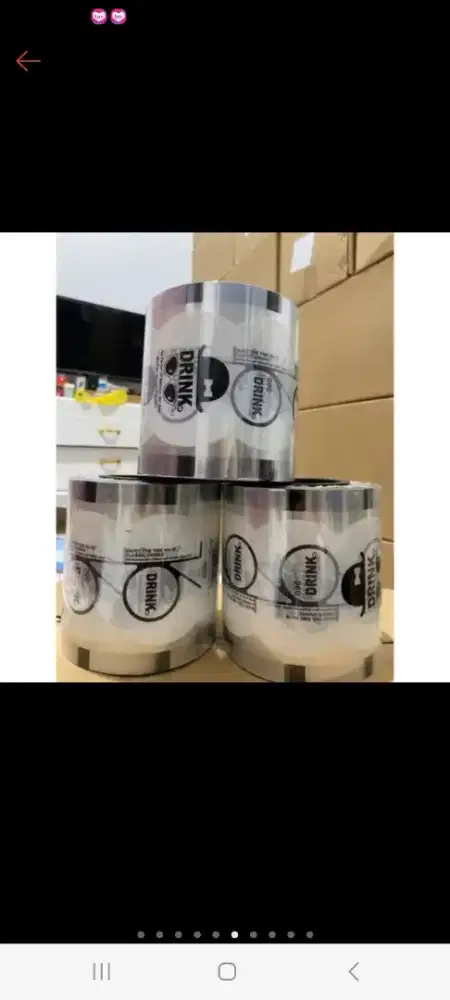 Plastik cup seller