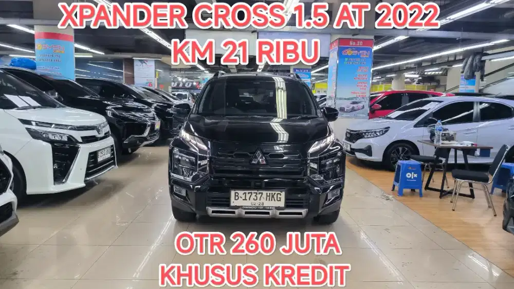 K 21 ribu MITSUBISHI XPANDER CROSS 1.5 AT 2022 KONDISI ISTIMEWA