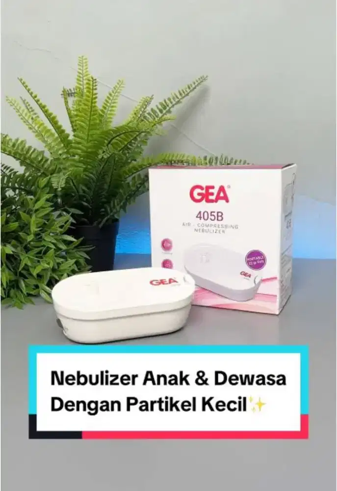 NEBULIZER GEA 405 B /ALAT BANTU PERNAPASAN