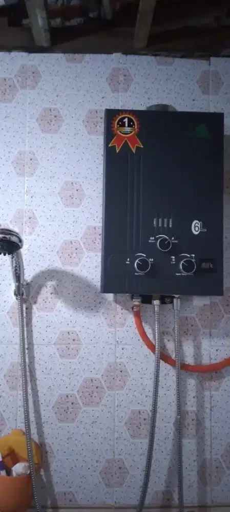 WATER HEATER GAS ~ MANDI AIR HANGAT KLOP