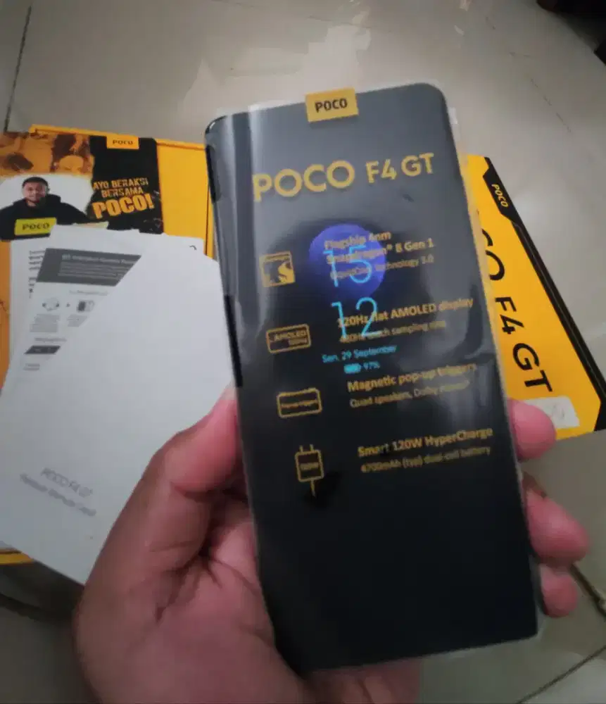 Xiaomi poco F4 GT 12/256gb tt mahar