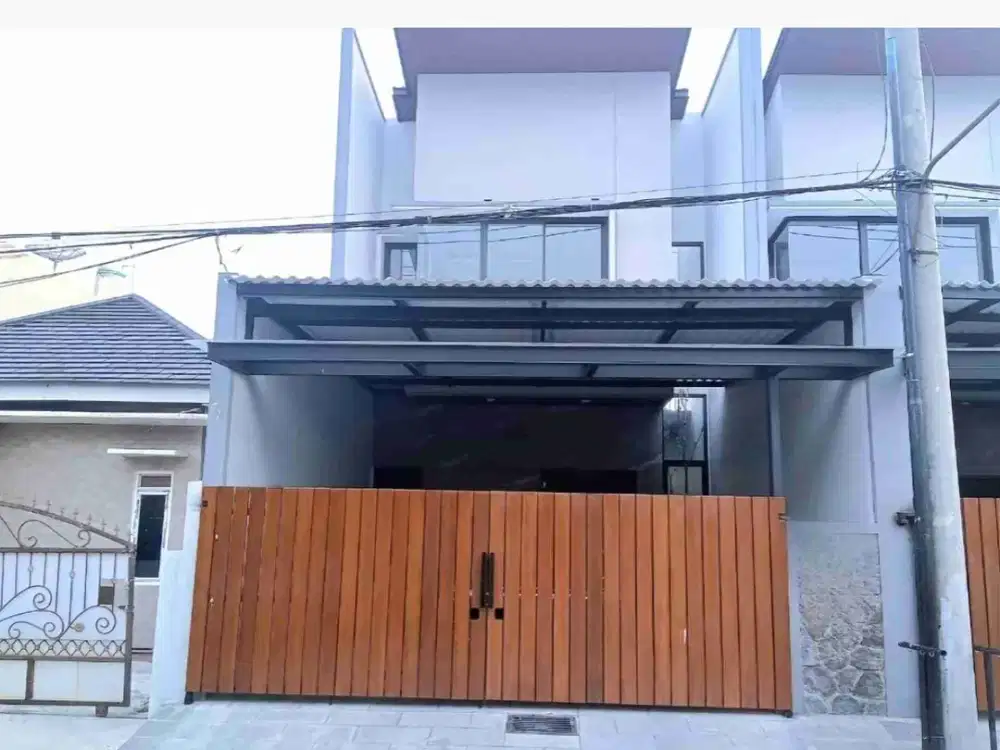 Murah Jual Rumah Baru Mulyosari dengan Row jalan 3 mobil