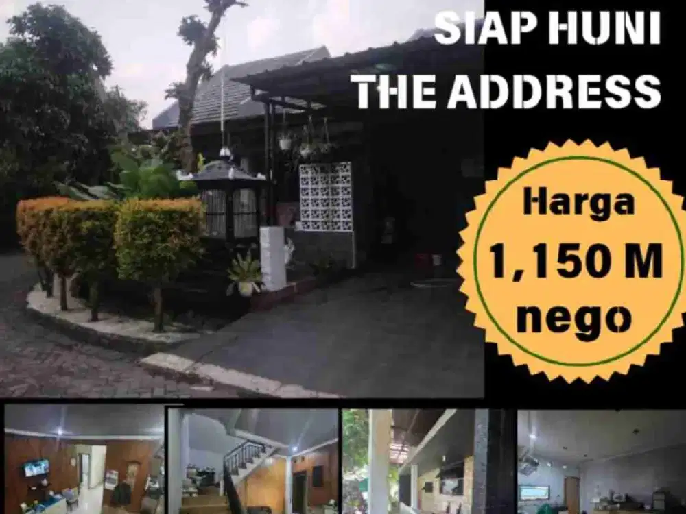 Rumah Cantik Siap Huni di The Address Cibubur
