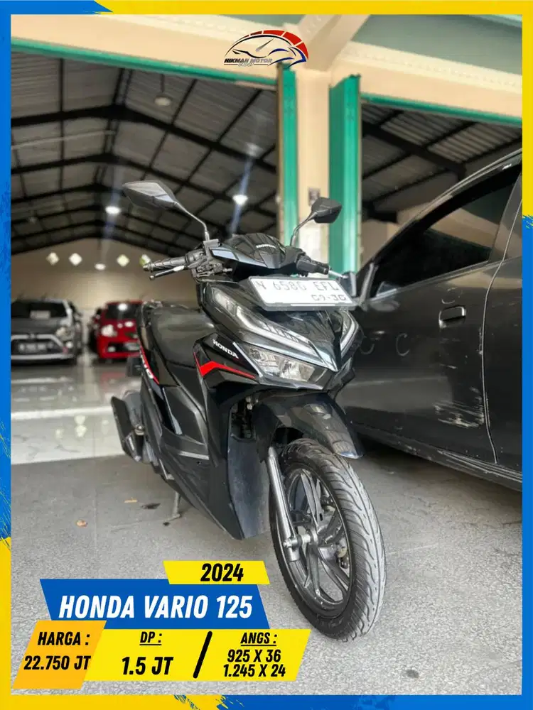 HONDA VARIO 125 2024 LIKE NEW MASZEHH HIKMAH MOTOR KEPUH