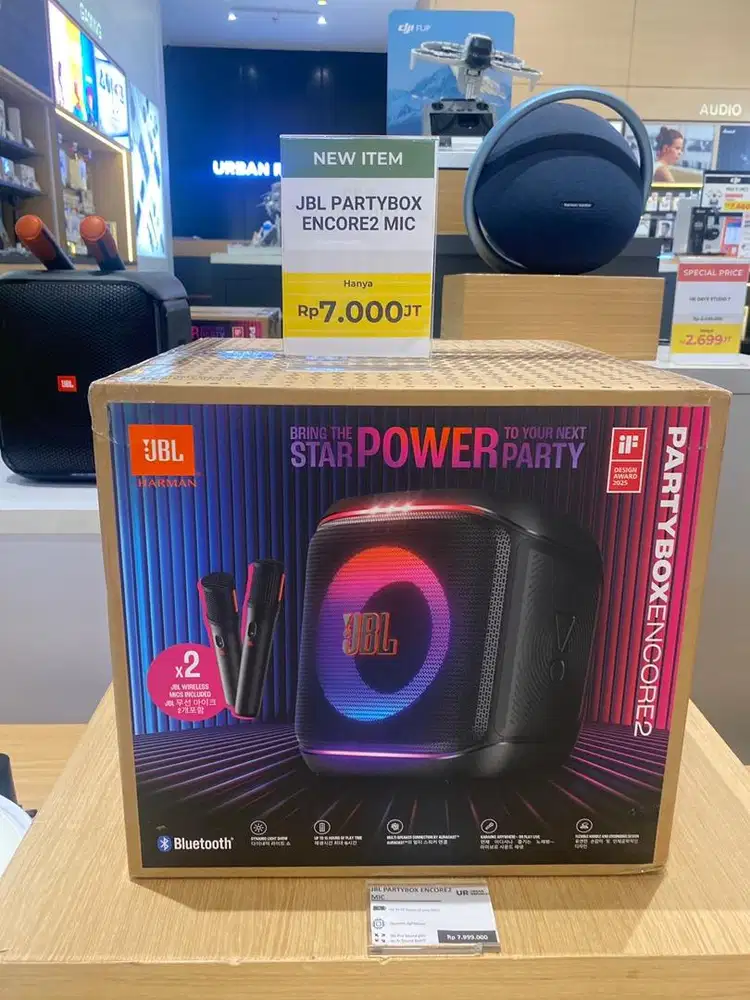 Jbl Partybox Encore 2 mic Promo