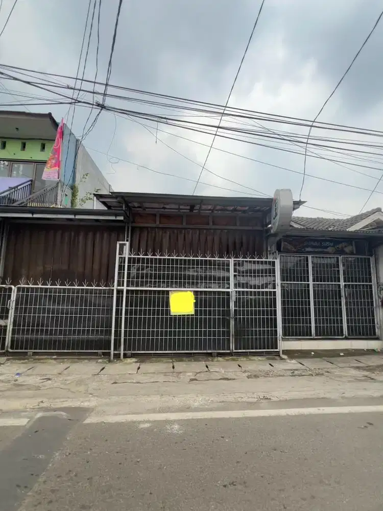 Rumah Pinggir Jalan Raya Ramai | Cocok Untuk Usaha | Tanpa Perantara