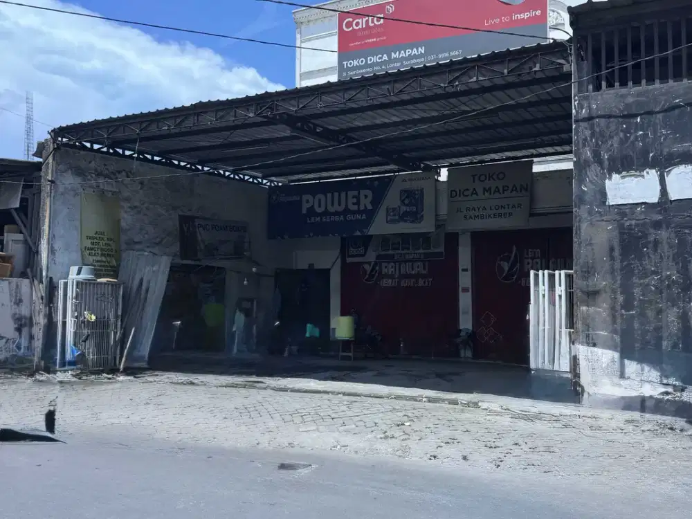Ruko 2 lantai 0 Jl Raya Lontar Sambikerep