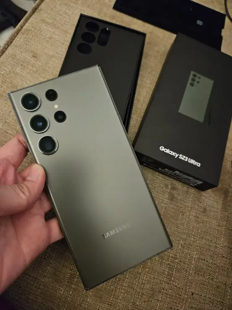 Samsung s23 ultra SEIN 256gb lengkap mulus no minus