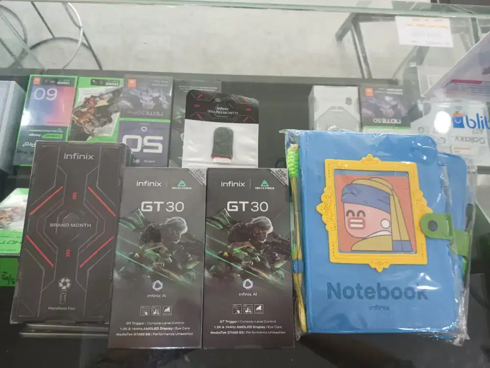 Infinix GT 30 5G New free gift sesuai gambar
