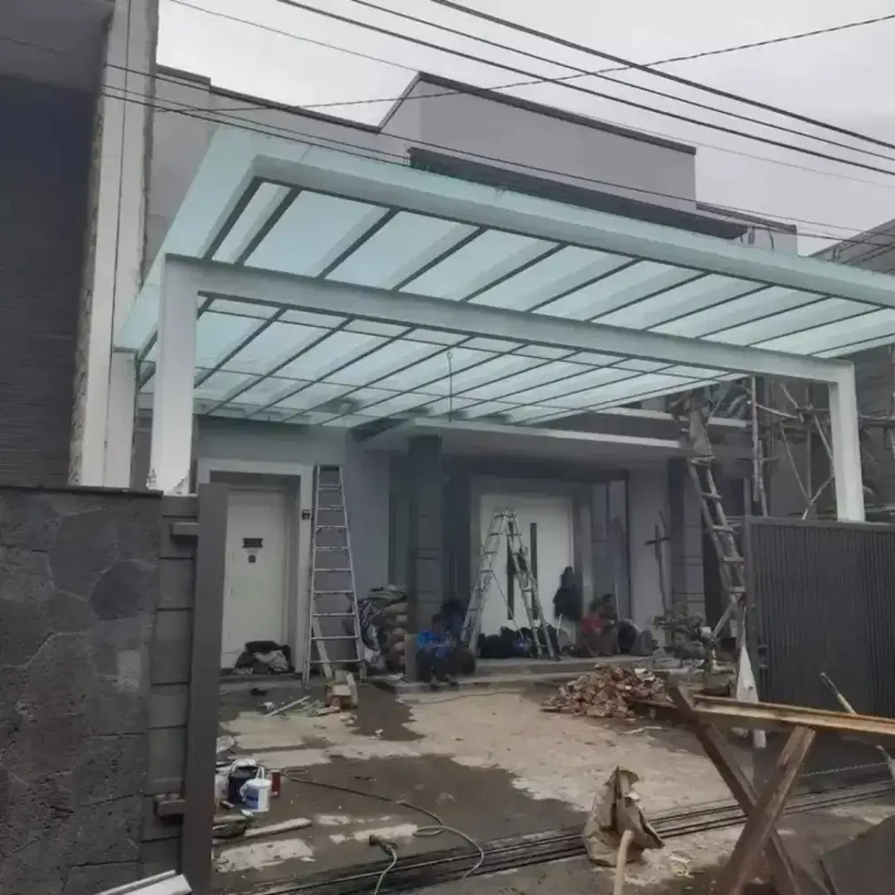 Canopy atap kaca