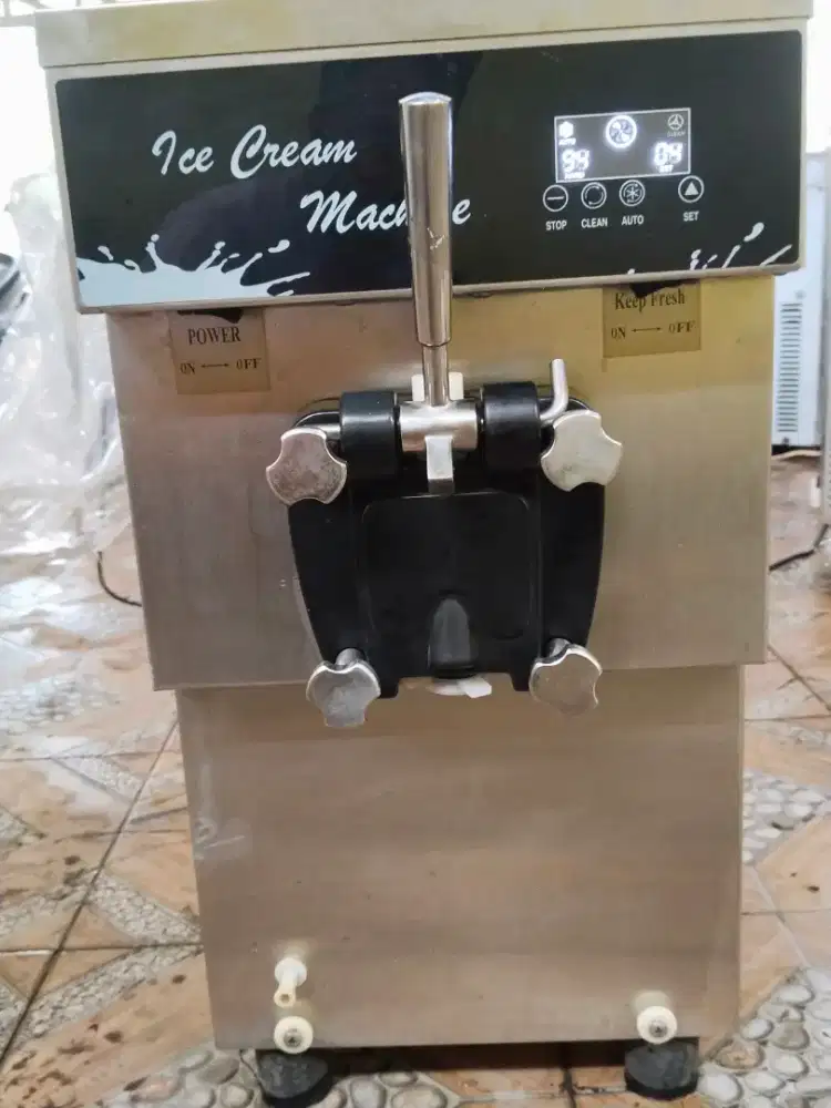 Dijual mesin ice cream gea 1 tuas es krim