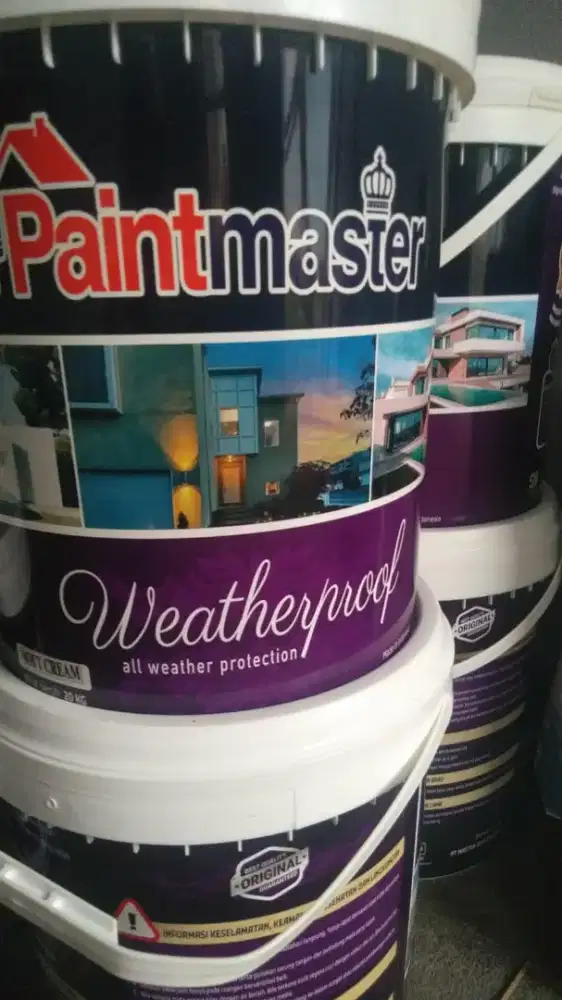 Jual cepat cat tembok exterior master paint