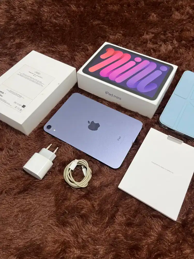 iPad Mini 6 256GB WiFi Fullset Original - Purple