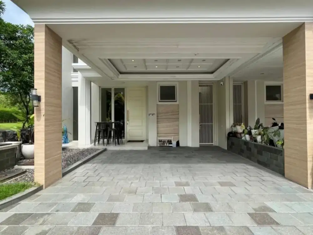 DIJUAL RUMAH FULL FURNISH CASATOBACO GRAND ISLAND PAKUWON CITY